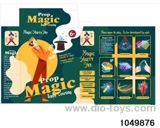 magic prop in color box
