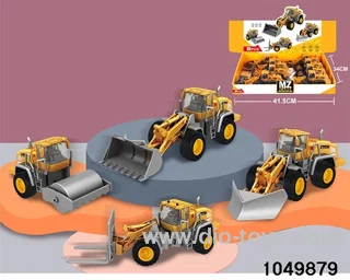 Inertia Alloy Engineering Vehicle (4 Mixed) in display box