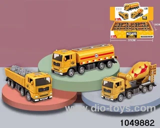 Inertia Alloy Engineering Vehicle (3 Mixed) in display box