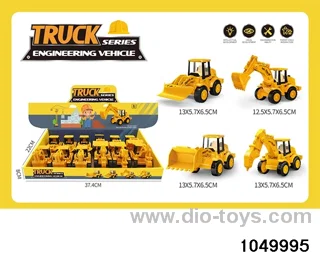 Pull Back Car Set （4 Mixed）in display box