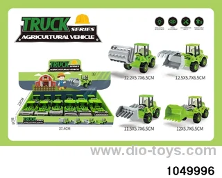 Pull Back Car Set （4 Mixed）in display box