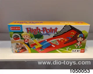 Slingshot game machine in color box