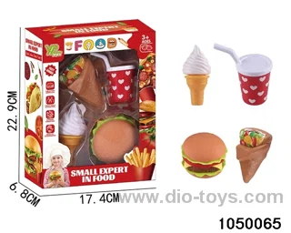Burger & Fruit Pie Set in window box