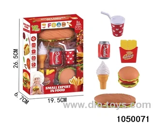Double Burger Fries Set in window box