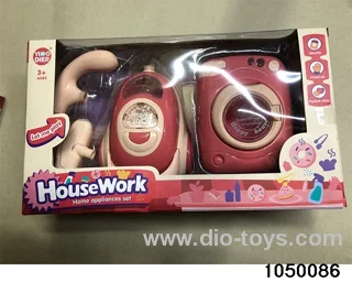 Hoover + washing machine in display box