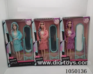 11 inch doll in window box 3 asstd