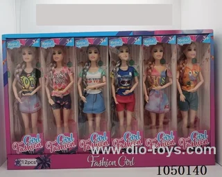 11 inch doll in Display box 6 asstd