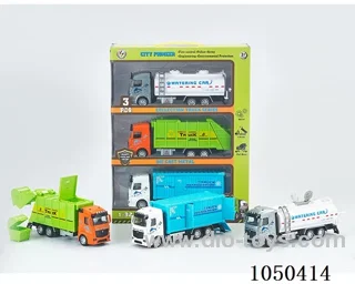 1:32 Pull back alloy car in 3pcs window box