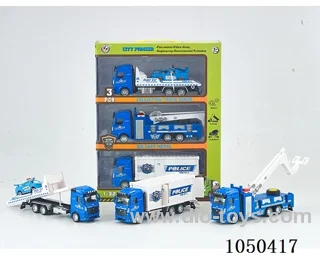 1:32 Pull back alloy car in 3pcs window box