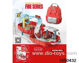 Puzzle Car Park (Fire Series) in color box