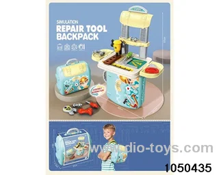 tool backpack in paper card