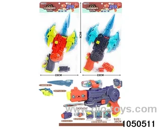 Slingshot Transformer Gun in PP bag with header