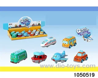 Alloy Pull Back Cars (12PCS) in display box
