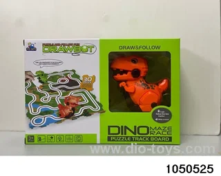 Tracks Tyrannosaurus Rex with Jigsaw (electricity included) in window box