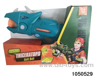 dinosaur gun in display box