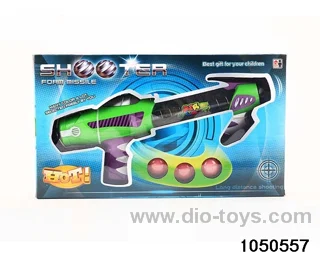 Pearl cotton ball gun in Blister card