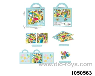 puzzle in window box