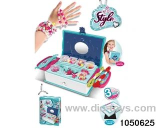 Beaded combination in Plastic box