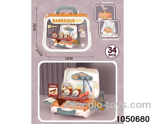 barbecue in paper card