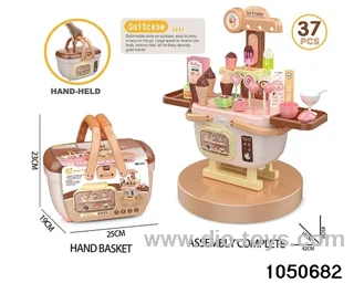 Ice cream rack style carrying basket in paper card