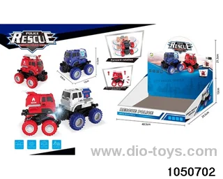 Transformed vehicle (8PCS)in display box