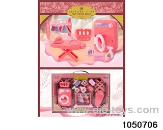 Small household appliance set in window box