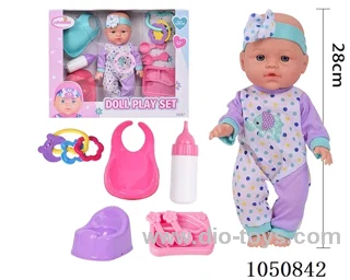 12 inch doll set in window box