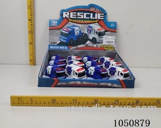 12pcs free wheel alloy car