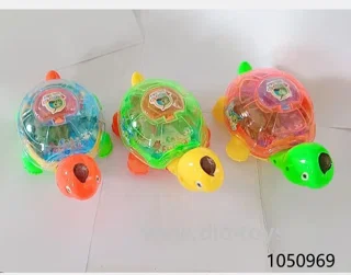 pull line toys with light