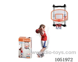 LCD scoring hanging door basketball rack