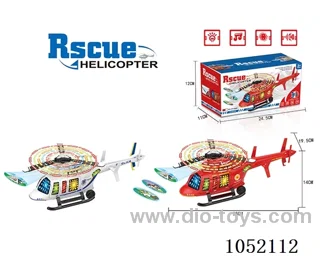 B/O universal helicopter with light/music