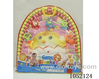 Oval baby play mat