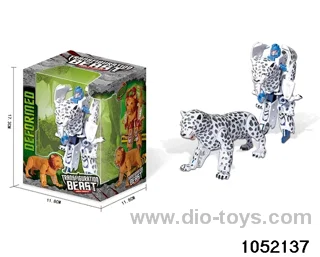 Transformer Robot Animals in window box