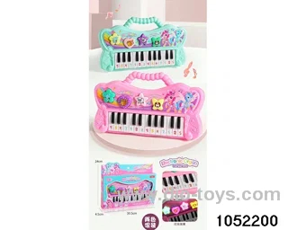 electronic organ in window box