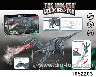 Electric Reptile Dinosaur in color box