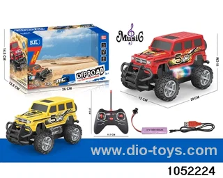 1:20 4ch RC car with lights and music in window box