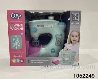 sewing machine in display box