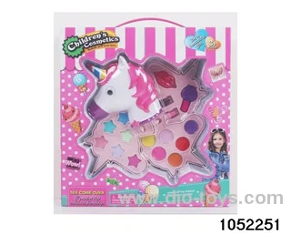 cosmetic products in window box
