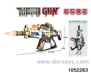 Electric light and music gun in opp bag