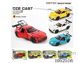 pull back alloy car