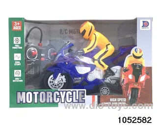 4ch RC Motorcycle in window box