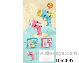 bubble gun in color box