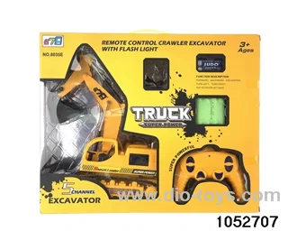RC Flashing Engineering Vehicle in window box