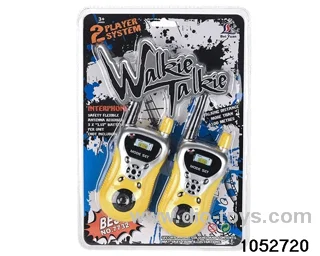 walkie-talkies in blister