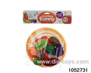 12pcs Fruit & Vegetables in PVC bag
