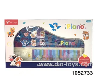 music electronic keyboard in window box