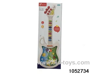 Music Lighting Guitar in window box