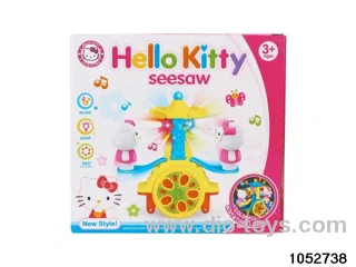 Electric Lighted Musical Seesaw in color box
