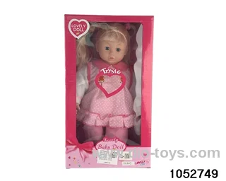 14 inch girl child in window box