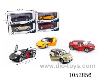 pull back alloy car W L/M